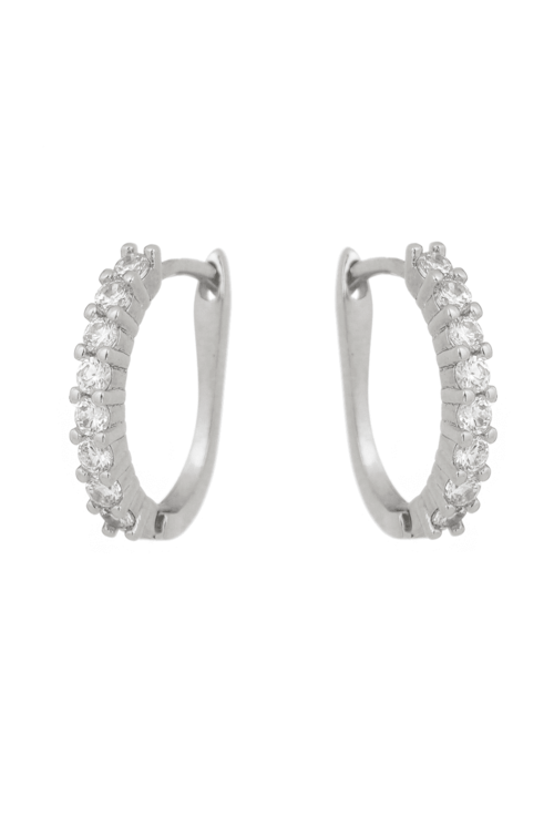 BRINCO ARGOLA CLICK COM ZIRCONIAS REDONDAS SLIM BM607-R BRINCO ARGOLA CLICK COM ZIRCONIAS REDONDAS SLIM BM607-R