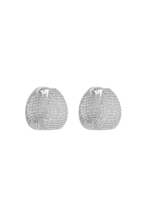 BRINCO ARGOLA CLICK CRAVEJADA TRIANGULAR BM2033-R BRINCO ARGOLA CLICK CRAVEJADA TRIANGULAR BM2033-R