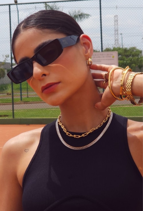 BRINCO ARGOLA COM PEDRA QUADRADA EM AÇO INOX DOURADO BM2100-AD BRINCO ARGOLA COM PEDRA QUADRADA EM AÇO INOX DOURADO BM2100-AD