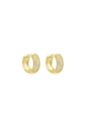 BRINCO ARGOLA CRAVEJADA BANHADO A OURO BM2245-O