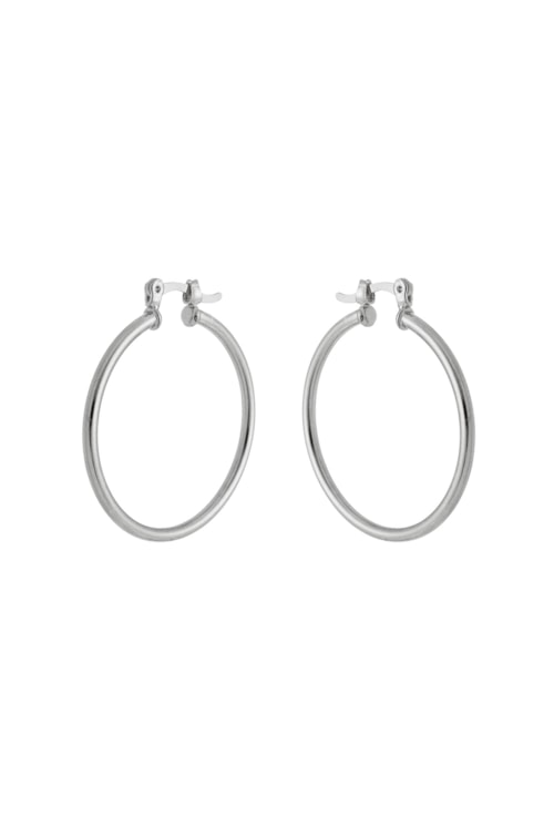 BRINCO ARGOLA DE TUBO GRANDE FINA COM PINO ITALIANO BM333-R BRINCO ARGOLA DE TUBO GRANDE FINA COM PINO ITALIANO BM333-R