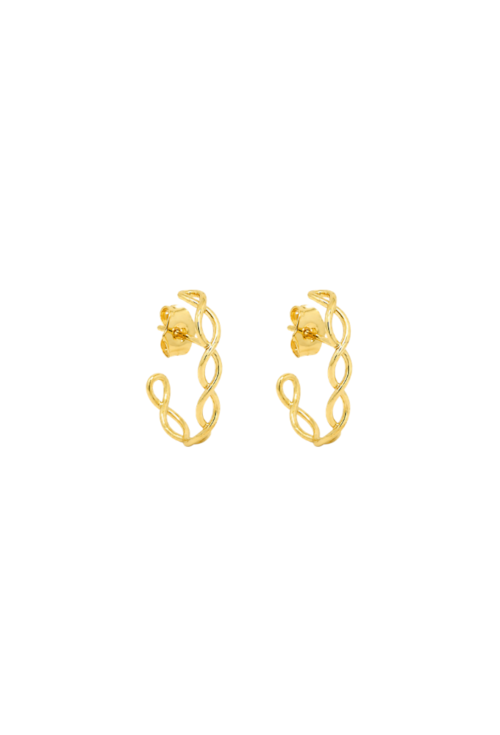 BRINCO ARGOLA DESIGN TORCIDO BM2279-O