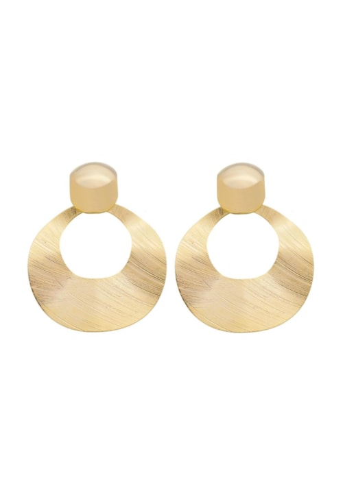 BRINCO ARGOLA FRONTAL FOSCA ORGÂNICA BM1461-O