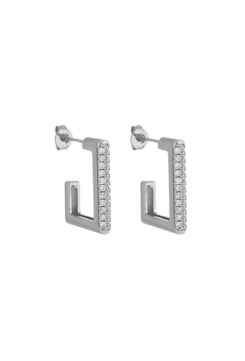 BRINCO ARGOLA GEOMÉTRICA CRAVEJADA NO RÓDIO BM1449-R BRINCO ARGOLA GEOMÉTRICA CRAVEJADA NO RÓDIO BM1449-R