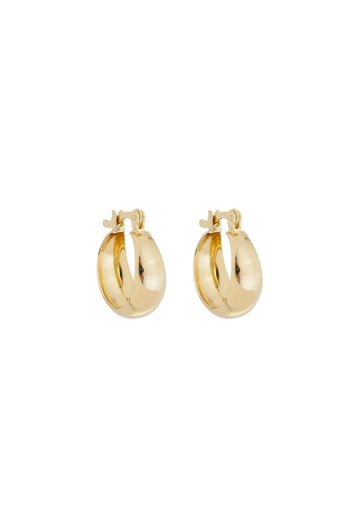 BRINCO ARGOLA LISA REDONDA PEQUENA NO OURO BM1362-O BRINCO ARGOLA LISA REDONDA PEQUENA NO OURO BM1362-O