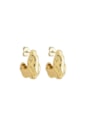 BRINCO ARGOLA ORGÂNICA EM OURO BM2053-O