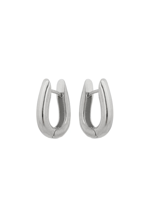 BRINCO ARGOLA OVAL LISO NO RÓDIO BM766-R