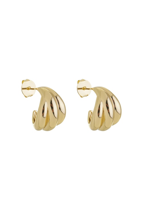BRINCO ARGOLA TRIPLA NO OURO BM1374-O BRINCO ARGOLA TRIPLA NO OURO BM1374-O