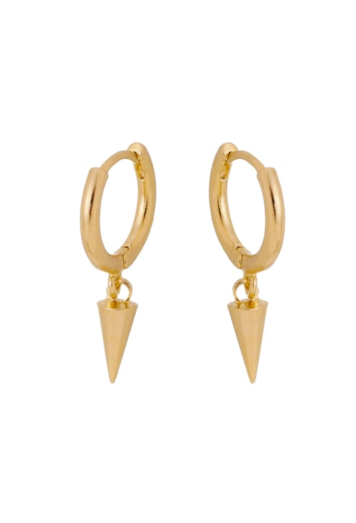 BRINCO ARGOLINHA CLICK COM SPIKE NO OURO BM955-O BRINCO ARGOLINHA CLICK COM SPIKE NO OURO BM955-O
