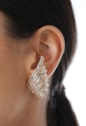 BRINCO ASA CRAVEJADO EAR CUFF COM ZIRCÔNIA BM2127-O
