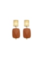 BRINCO COM PEDRA NATURAL GOLDSTONE BM1962-O