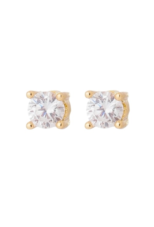BRINCO COM ZIRCÔNIA CRISTAL NO OURO BM947-O