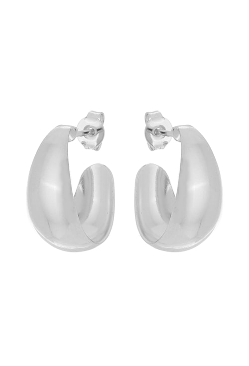 BRINCO DE ARGOLA DESIGN GOTA NO RÓDIO BM417-R
