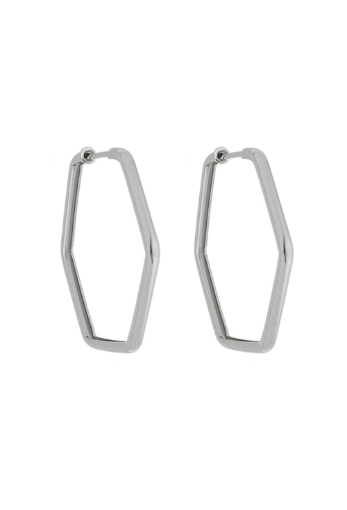 BRINCO DE ARGOLA GRANDE GEOMÉTRICA NO RÓDIO BM1359-R BRINCO DE ARGOLA GRANDE GEOMÉTRICA NO RÓDIO BM1359-R