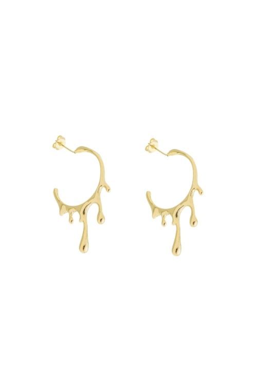 BRINCO DE ARGOLA ORGÂNICA NO OURO BM1921-O BRINCO DE ARGOLA ORGÂNICA NO OURO BM1921-O