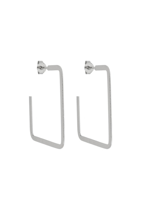 BRINCO DE ARGOLA QUADRADA SLIM NO RÓDIO BM1355-R BRINCO DE ARGOLA QUADRADA SLIM NO RÓDIO BM1355-R