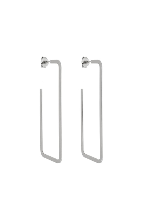 BRINCO DE ARGOLA SLIM RETANGULAR NO RÓDIO BM1363-R BRINCO DE ARGOLA SLIM RETANGULAR NO RÓDIO BM1363-R