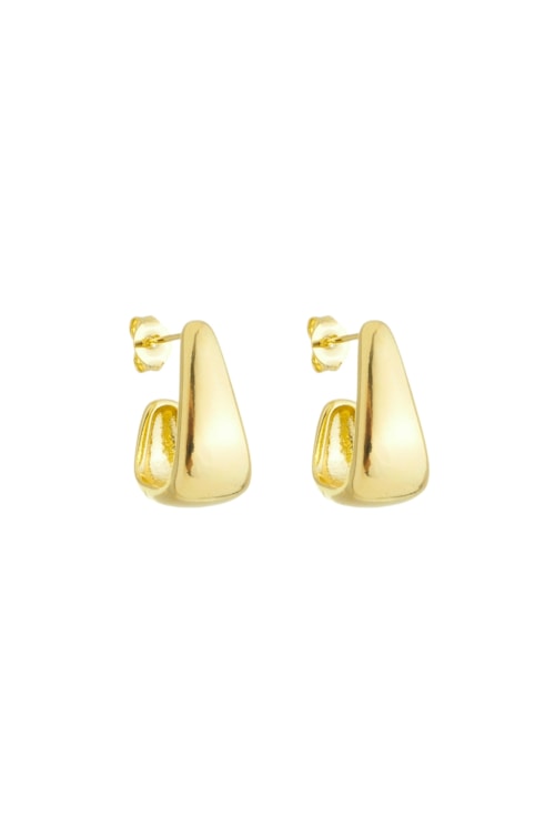 BRINCO DE ARGOLA TRIANGULAR ABAULADO BM1597-O