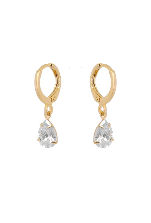 BRINCO DE ARGOLINHA CLICK COM GOTA CRISTAL BM089-O BRINCO DE ARGOLINHA CLICK COM GOTA CRISTAL BM089-O