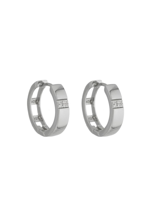 BRINCO DE ARGOLINHA CLICK COM ZIRCÔNIAS NO RÓDIO BM1424-R BRINCO DE ARGOLINHA CLICK COM ZIRCÔNIAS NO RÓDIO BM1424-R
