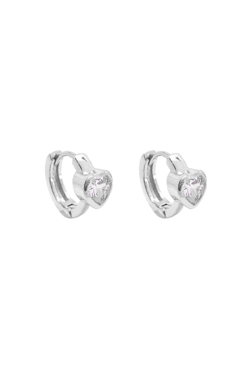 BRINCO DE ARGOLINHA COM CORAÇÃO DE ZIRCONIA BM408-R