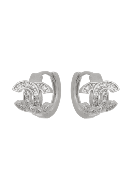 BRINCO DE ARGOLINHA CRAVEJADA INSPIRAÇÃO BM615-R BRINCO DE ARGOLINHA CRAVEJADA INSPIRAÇÃO BM615-R