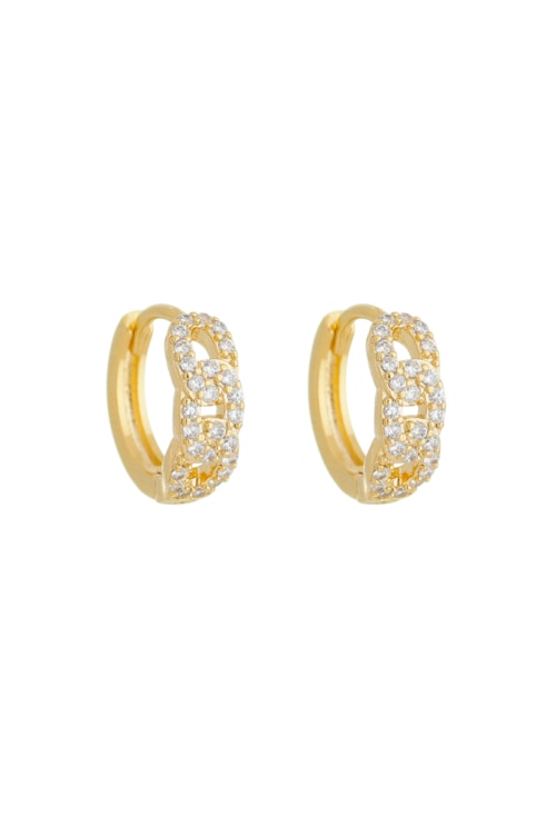 BRINCO DE ARGOLINHA CRAVEJADO INSPIRAÇÃO BM1203-O BRINCO DE ARGOLINHA CRAVEJADO INSPIRAÇÃO BM1203-O