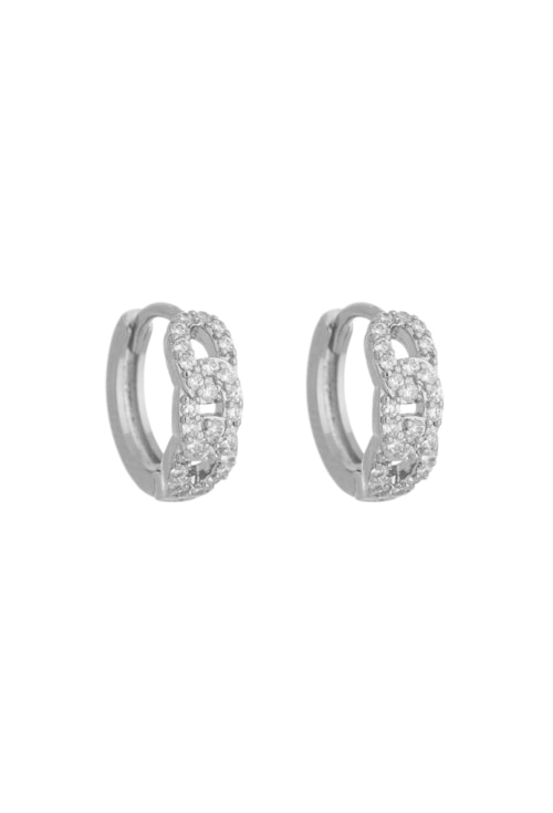BRINCO DE ARGOLINHA CRAVEJADO INSPIRAÇÃO BM1203-R BRINCO DE ARGOLINHA CRAVEJADO INSPIRAÇÃO BM1203-R