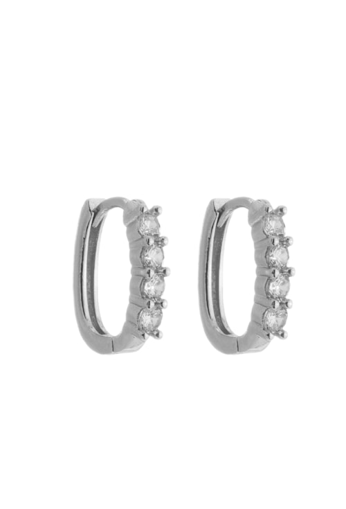 BRINCO DE ARGOLINHA GEOMÉTRICA CRAVEJADA NO RÓDIO BM1783-R BRINCO DE ARGOLINHA GEOMÉTRICA CRAVEJADA NO RÓDIO BM1783-R