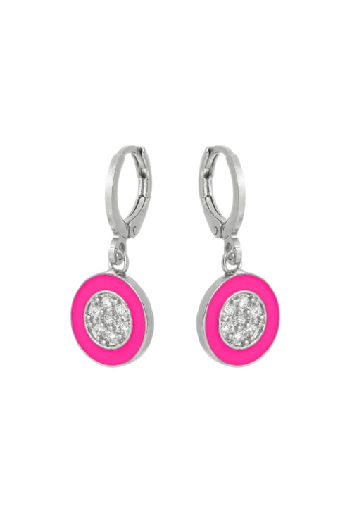 BRINCO DE ARGOLINHA REDONDO PINK NO RÓDIO BM587-R BRINCO DE ARGOLINHA REDONDO PINK NO RÓDIO BM587-R