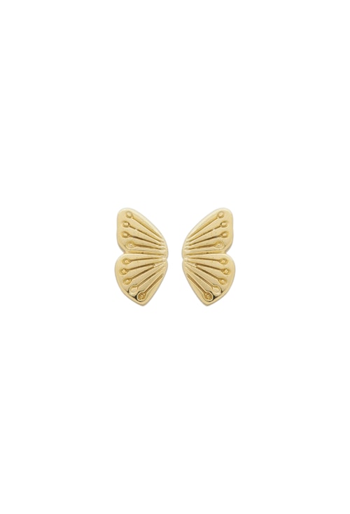 BRINCO DE BORBOLETA NO OURO BM1433-O