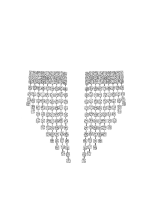 BRINCO DE FRANJA STRASS CASCATA FESTA BM1166-R