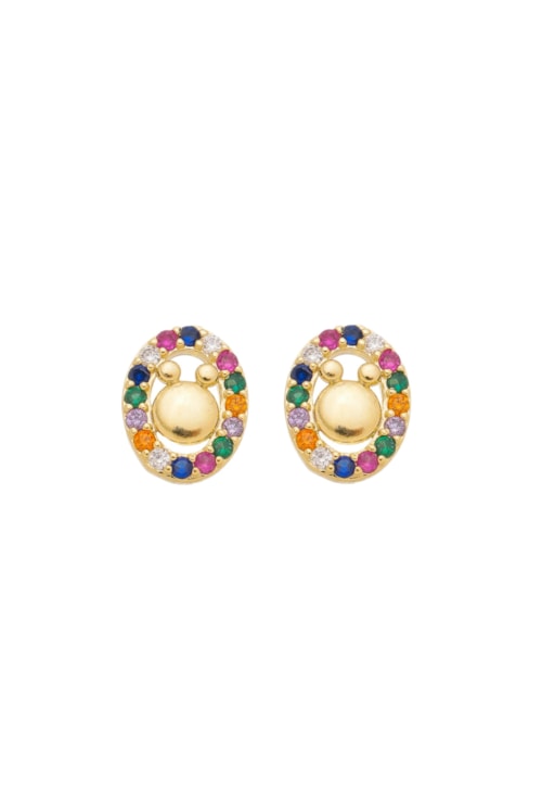 BRINCO DE URSINHO COLORS NO OURO BM917-O