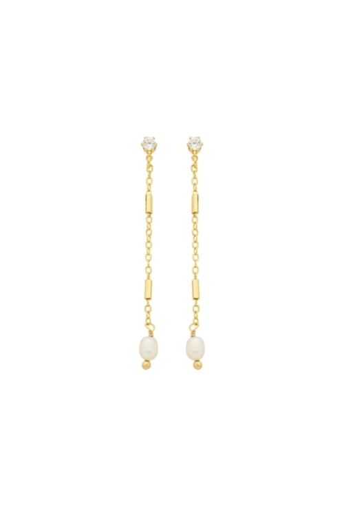 BRINCO DELICADO COM CORRENTE E PÉROLA BM2042-O BRINCO DELICADO COM CORRENTE E PÉROLA BM2042-O