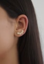 BRINCO EAR CUFF CRAVEJADO COM ZIRCÔNIA CRISTAL BM1740-O