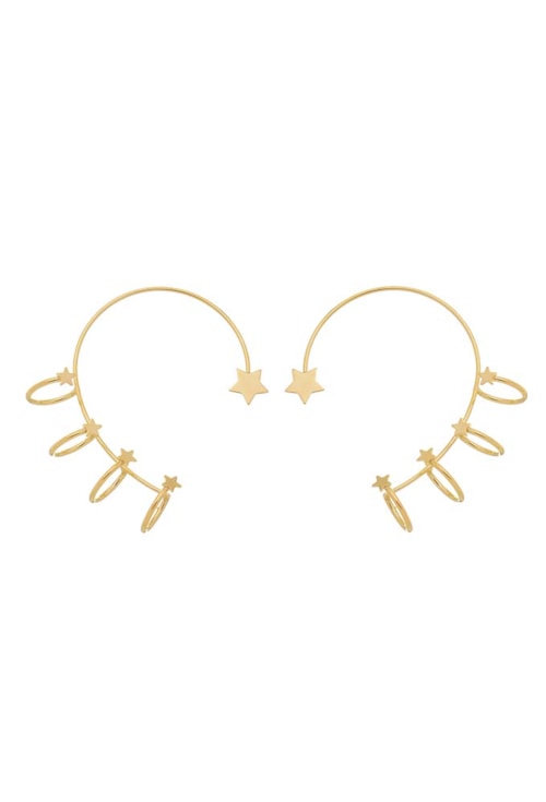 BRINCO EAR CUFF ESTRELA 4 PONTOS BM1088-O
