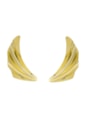 BRINCO EAR CUFF ORGÂNICO NO OURO BM1848-O