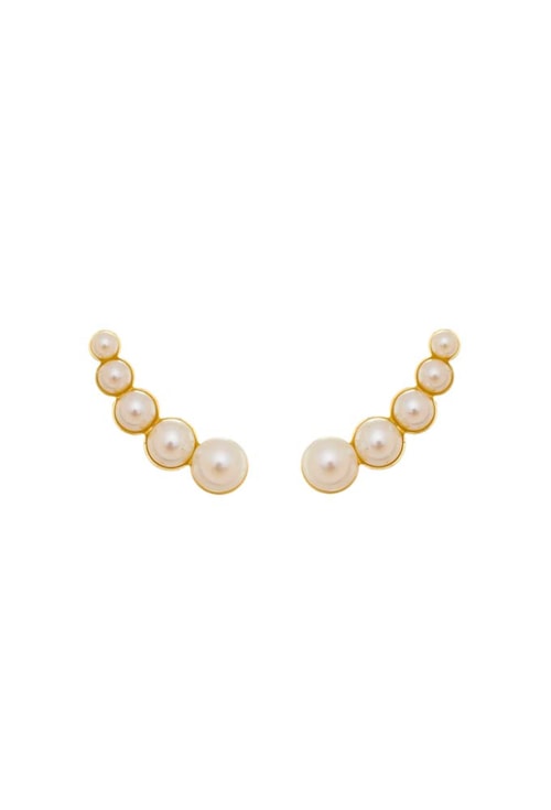 BRINCO EAR CUFF PÉROLAS BM049-O