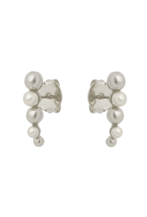 BRINCO EAR HOOK BOLINHA E PÉROLA NO RÓDIO BM547-R BRINCO EAR HOOK BOLINHA E PÉROLA NO RÓDIO BM547-R