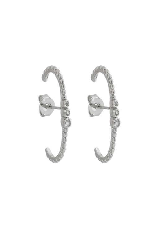 BRINCO EAR HOOK COM ZIRCÔNIAS NO RÓDIO BM1412-R BRINCO EAR HOOK COM ZIRCÔNIAS NO RÓDIO BM1412-R