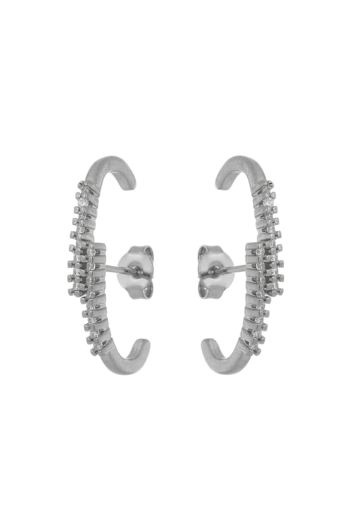 BRINCO EAR HOOK DUPLO COM ZIRCONIAS RODIO BM794-R BRINCO EAR HOOK DUPLO COM ZIRCONIAS RODIO BM794-R