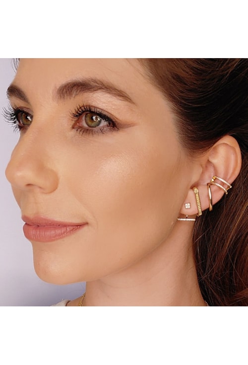 BRINCO EAR HOOK NO OURO BM291-O