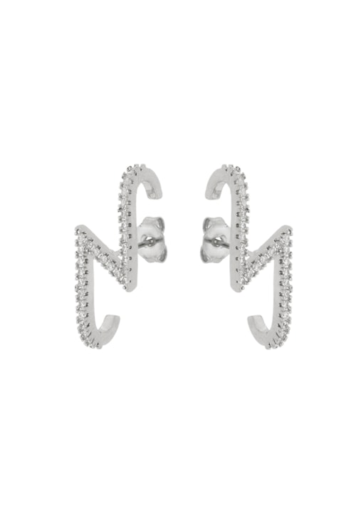 BRINCO EAR HOOK RAIO CRAVEJADO BM1080-R