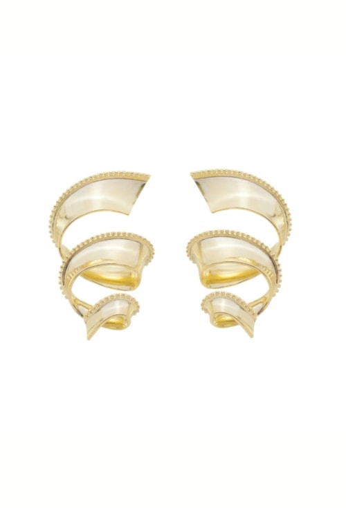BRINCO ESPIRAL LONGO NO OURO BM1689-O BRINCO ESPIRAL LONGO NO OURO BM1689-O