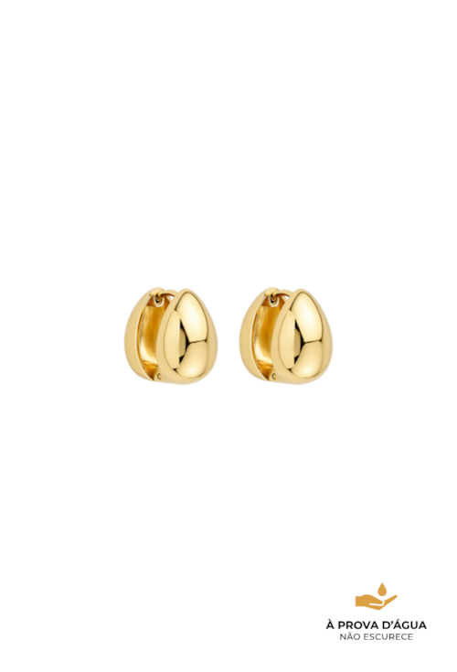 BRINCO GOTA EM AÇO INOX DOURADO BM2268-AD