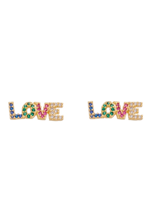 BRINCO LOVE COM ZIRCÔNIAS COLORIDAS BM682-O