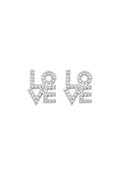 BRINCO LOVE CRAVEJADO DE ZIRCÔNIA NO RÓDIO BM515-R BRINCO LOVE CRAVEJADO DE ZIRCÔNIA NO RÓDIO BM515-R