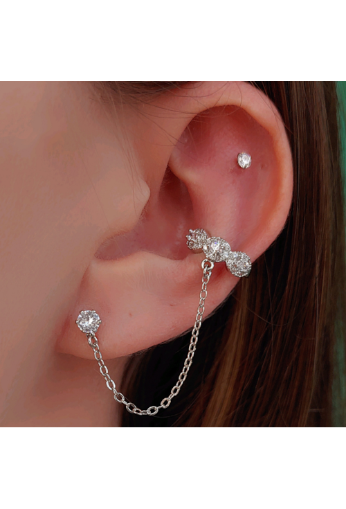 BRINCO LUXO COM PIERCING FAKE E ZIRCONIAS BM796-R