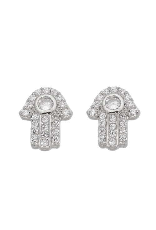 BRINCO MÃO DE FÁTIMA CRAVEJADO NO RÓDIO BM698-R BRINCO MÃO DE FÁTIMA CRAVEJADO NO RÓDIO BM698-R