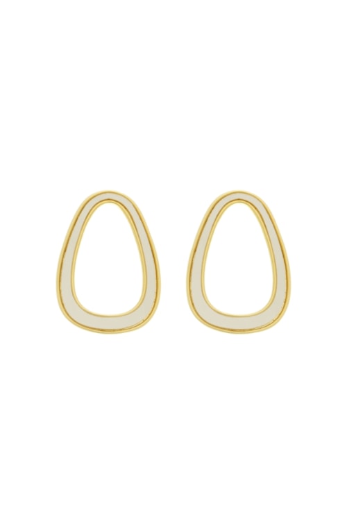 BRINCO OVAL ORGÂNICO DE MADREPÉROLA BM1907-O BRINCO OVAL ORGÂNICO DE MADREPÉROLA BM1907-O